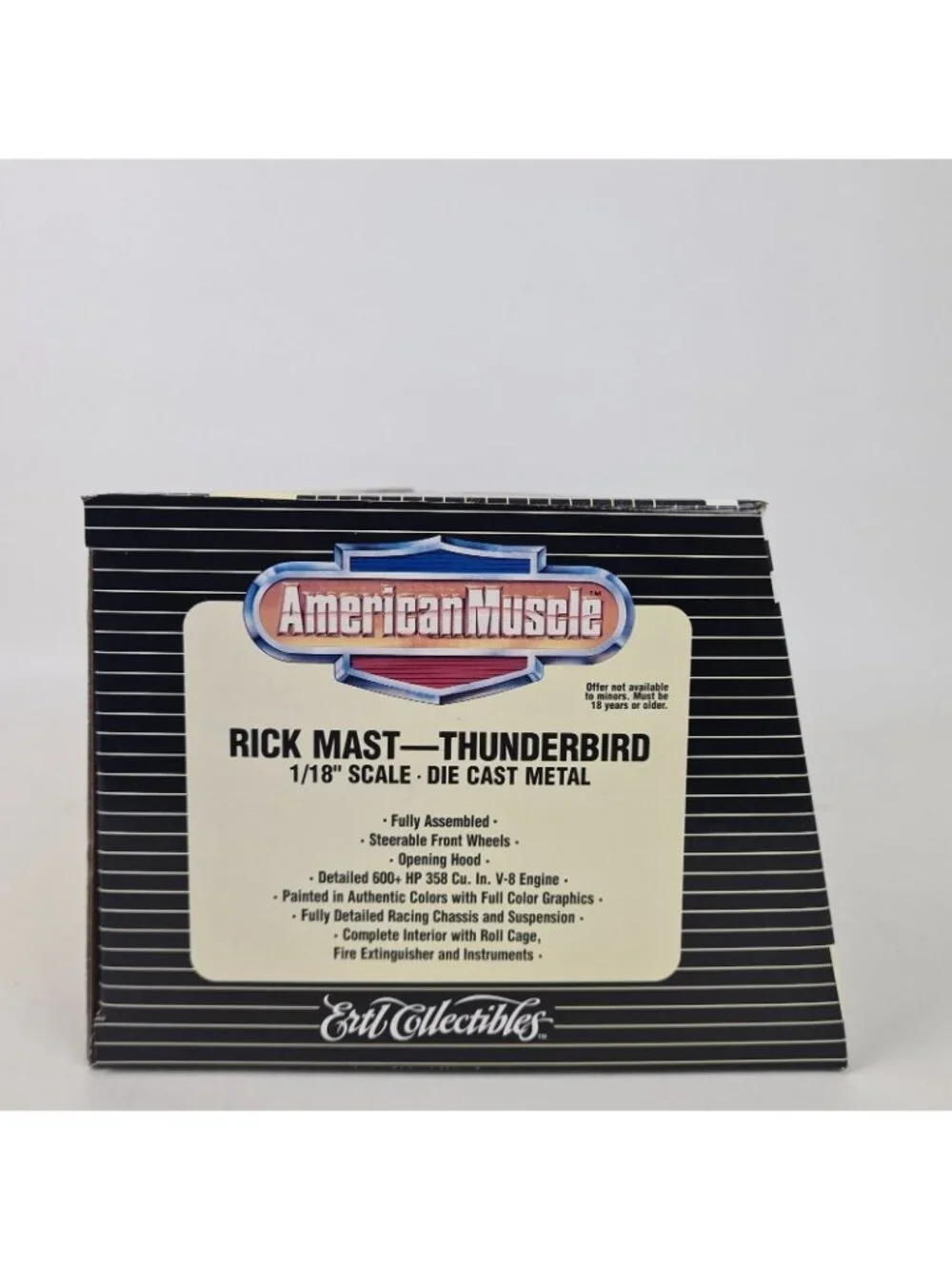 ERTL American Muscle Nascar Car Skoal Bandit #1 Rick Mast 1:18 DieCast D71
